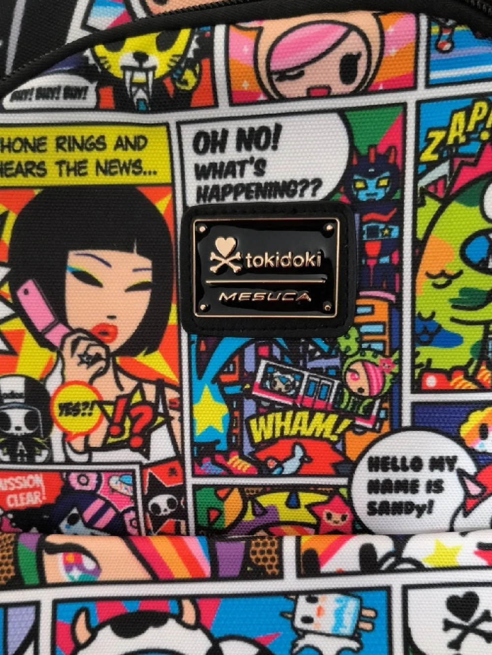 TOKIDOKI ADIOS MultiColor Backpack - Picture 5 of 12